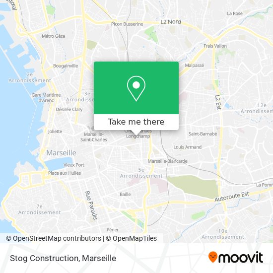 Stog Construction map