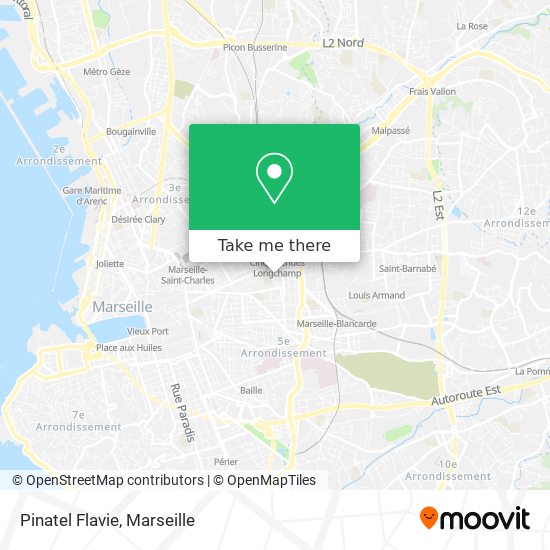 Pinatel Flavie map