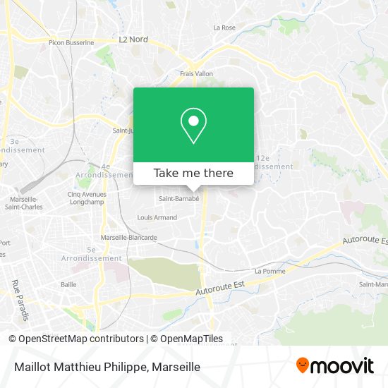 Maillot Matthieu Philippe map