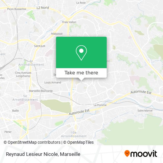 Reynaud Lesieur Nicole map