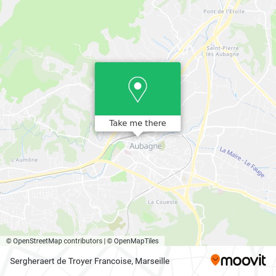 Mapa Sergheraert de Troyer Francoise