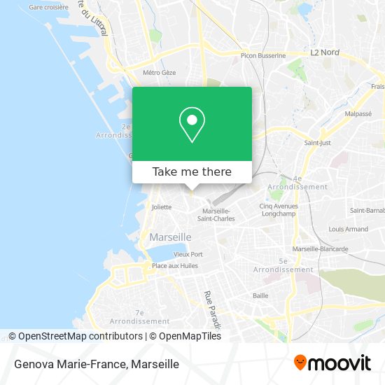 Genova Marie-France map