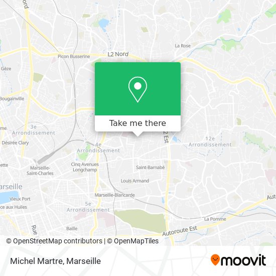 Michel Martre map
