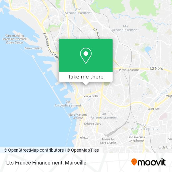 Lts France Financement map