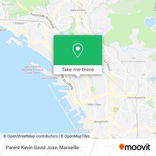 Mapa Parent Kevin David Jose