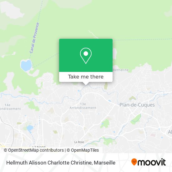 Hellmuth Alisson Charlotte Christine map