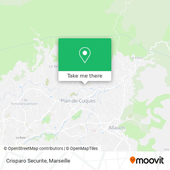 Crisparo Securite map