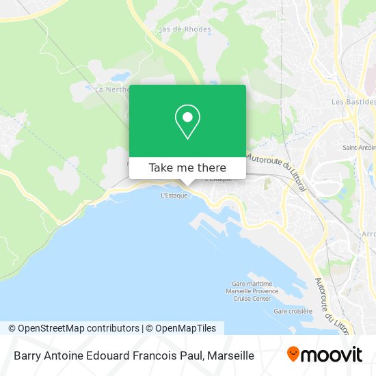 Barry Antoine Edouard Francois Paul map