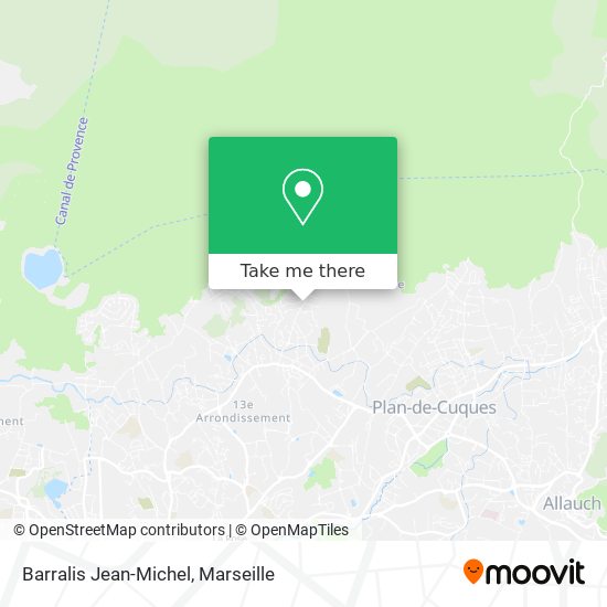 Barralis Jean-Michel map