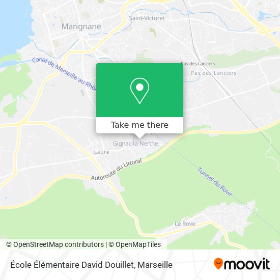 École Élémentaire David Douillet map