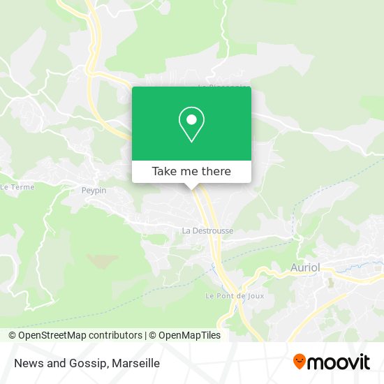News and Gossip map