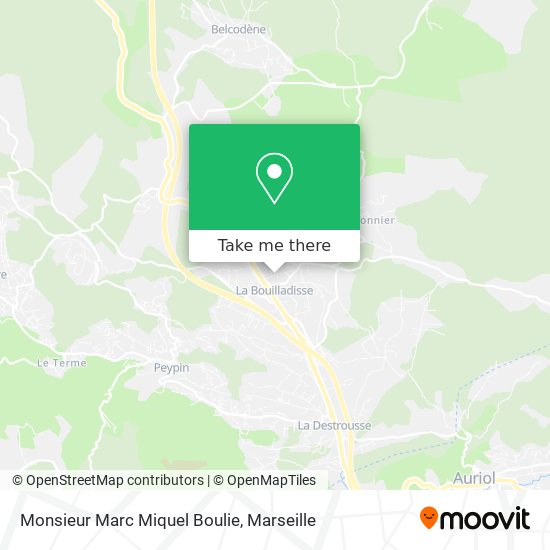 Monsieur Marc Miquel Boulie map
