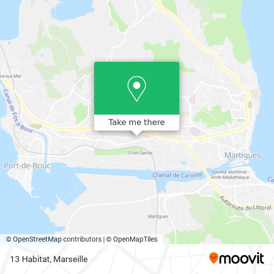 13 Habitat map