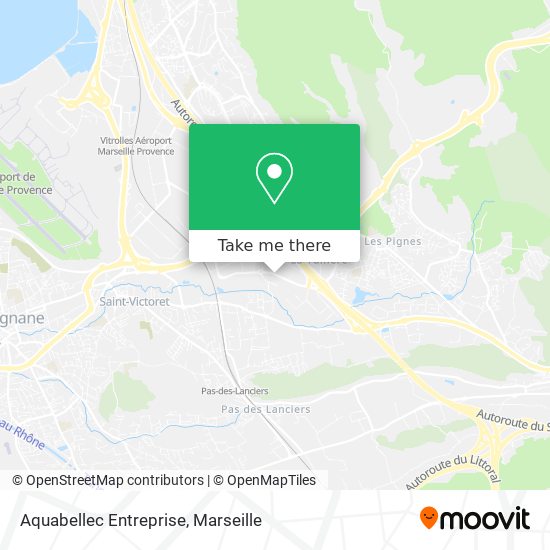 Aquabellec Entreprise map