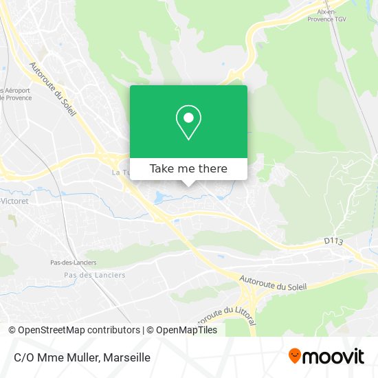 C/O Mme Muller map