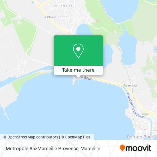 Métropole Aix-Marseille Provence map