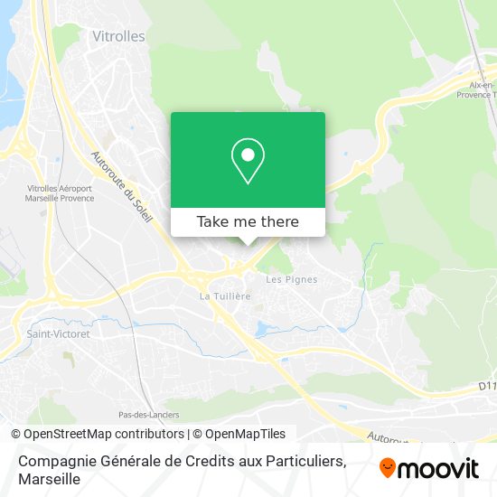 Mapa Compagnie Générale de Credits aux Particuliers