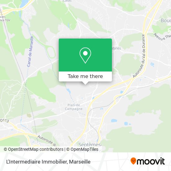 L'Intermediaire Immobilier map