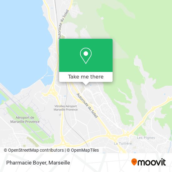 Mapa Pharmacie Boyer