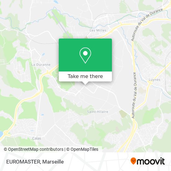 EUROMASTER map