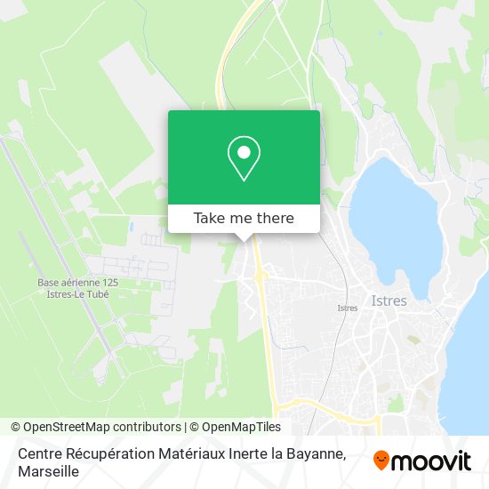 Centre Récupération Matériaux Inerte la Bayanne map
