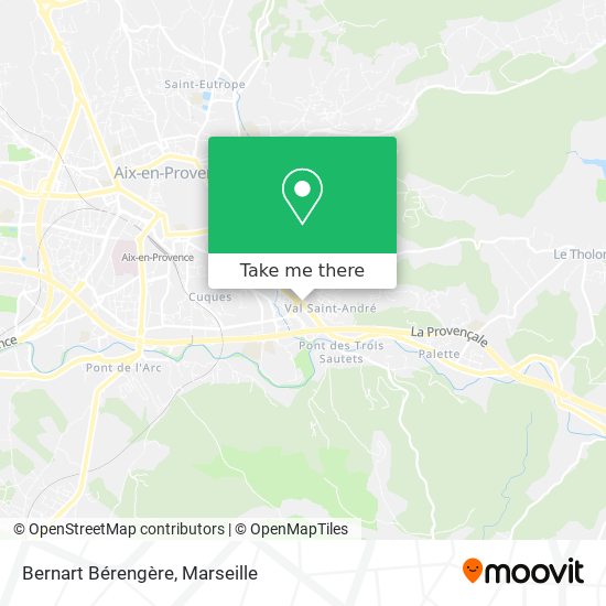 Bernart Bérengère map