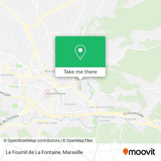 Le Fournil de La Fontaine map