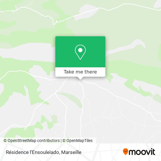 Résidence l'Ensouleïado map