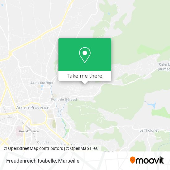Freudenreich Isabelle map
