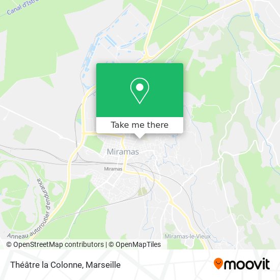 Théâtre la Colonne map