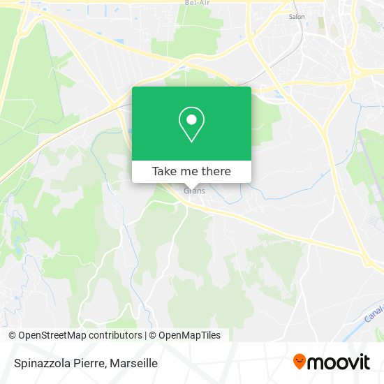 Spinazzola Pierre map