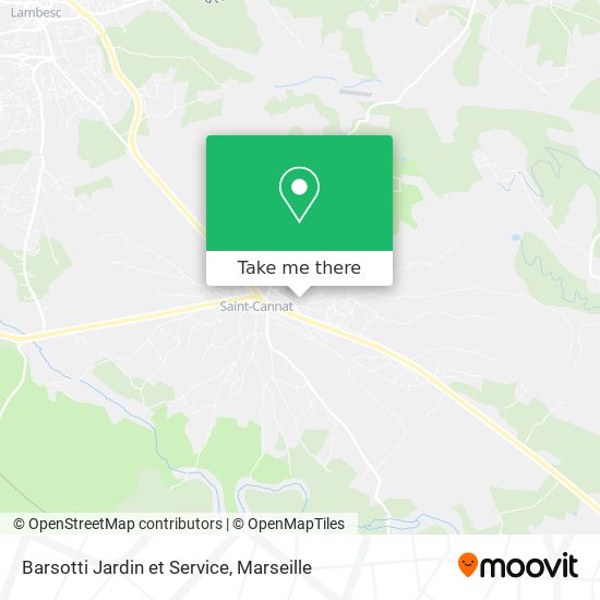Barsotti Jardin et Service map