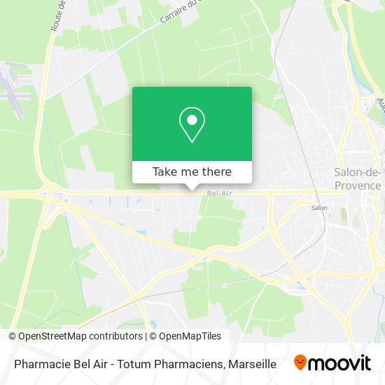 Pharmacie Bel Air - Totum Pharmaciens map