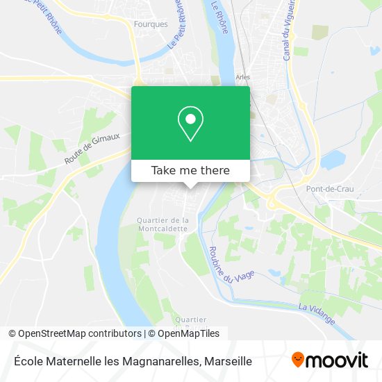 École Maternelle les Magnanarelles map