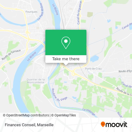 Finances Conseil map