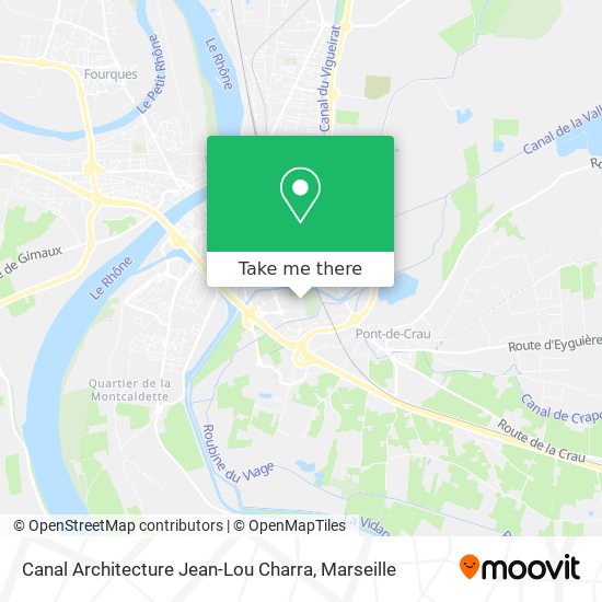 Canal Architecture Jean-Lou Charra map