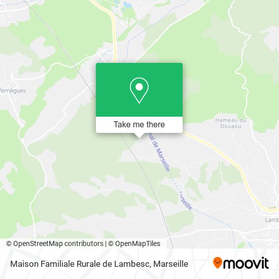 Maison Familiale Rurale de Lambesc map