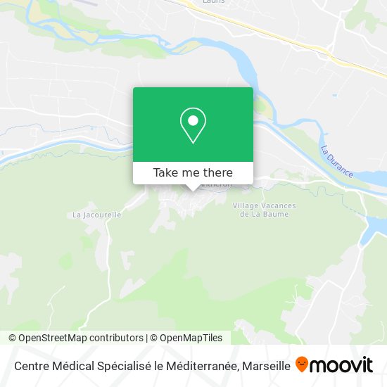 Centre Médical Spécialisé le Méditerranée map