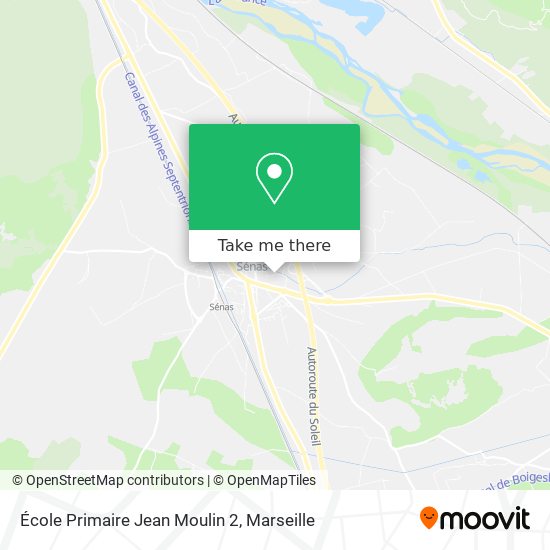 École Primaire Jean Moulin 2 map