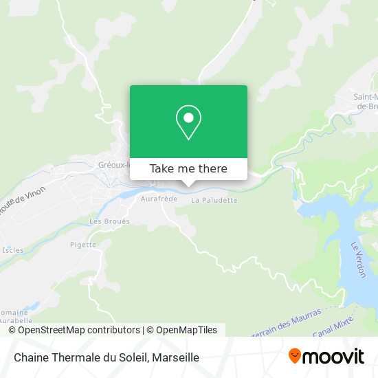 Chaine Thermale du Soleil map