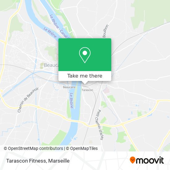 Tarascon Fitness map