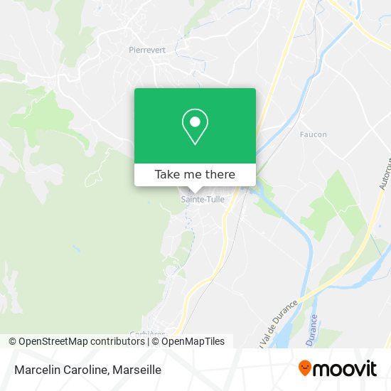 Marcelin Caroline map