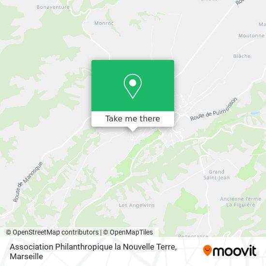Association Philanthropique la Nouvelle Terre map