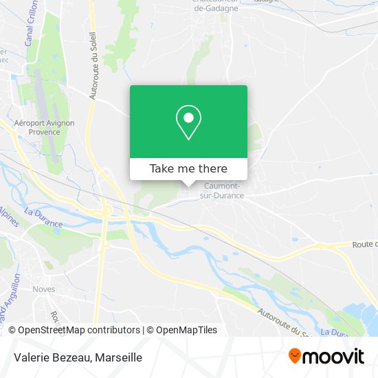 Valerie Bezeau map