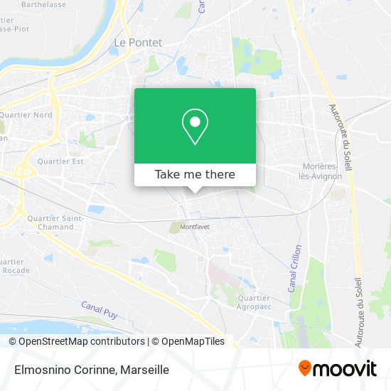 Elmosnino Corinne map