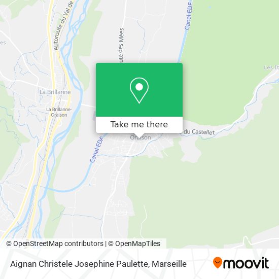 Aignan Christele Josephine Paulette map