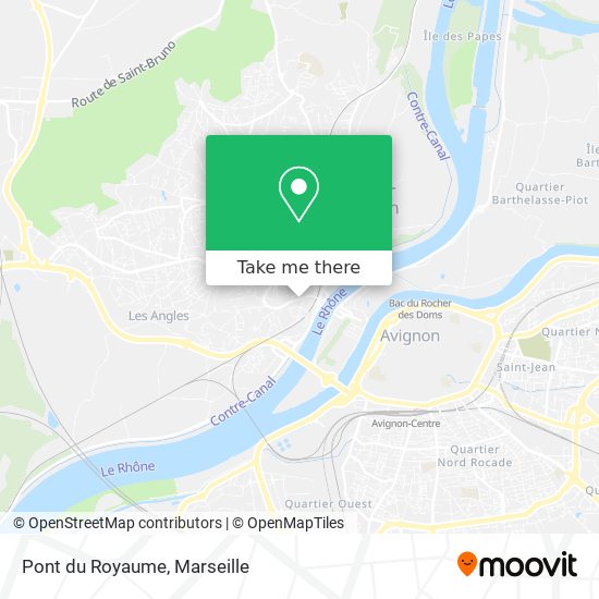 Pont du Royaume map
