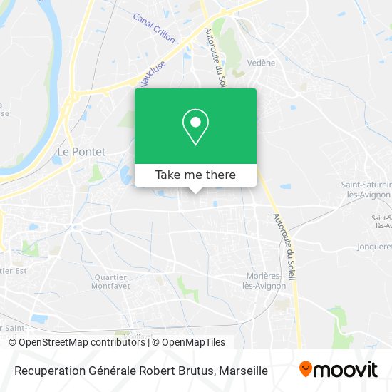 Recuperation Générale Robert Brutus map