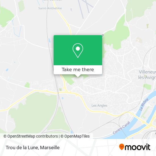 Trou de la Lune map