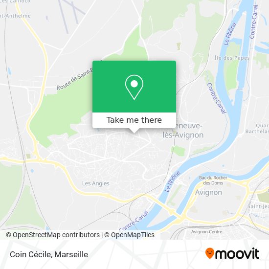 Coin Cécile map